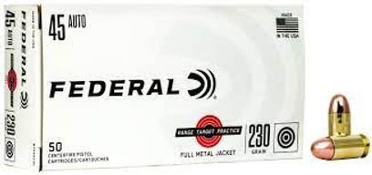 Federal RTP 45 ACP 230 Grain FMJ