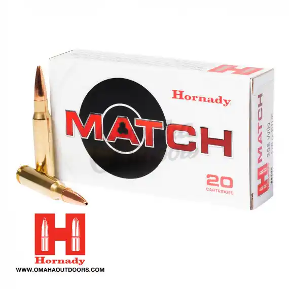 Hornady Match .308 Winchester 178gr BTHP